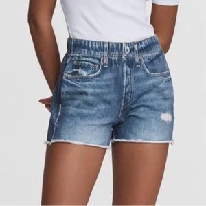 Rag and bone denim looking sweat shorts